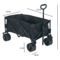 Folding Camping Wagon, Mid — Folding Wagon