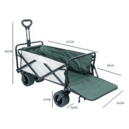 Folding Camping Wagon, Rear-opening — Folding Wagon